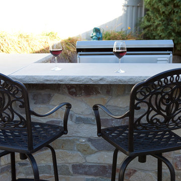 Pool Side Entertaining - Outdoor Kitchen