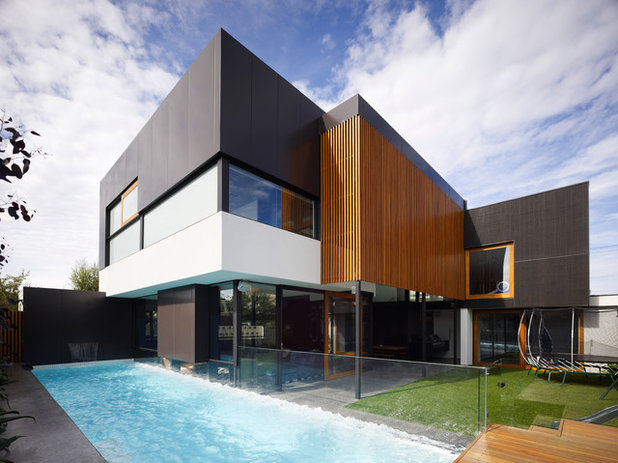 Contemporary Exterior by Steve Domoney Architecture