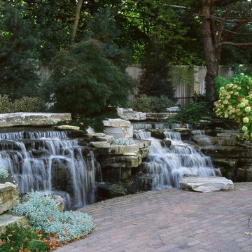 Poolside Water Feature