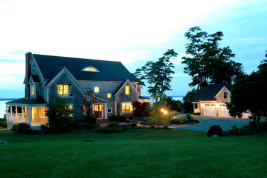 Elegant exterior home photo in Providence