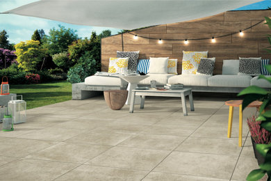 Inspiration for a modern patio remodel in San Diego