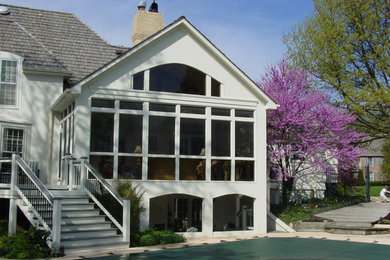 Traditional exterior home idea in Kansas City