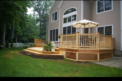 Port Orford Cedar Deck and Railing in RIverside, CT