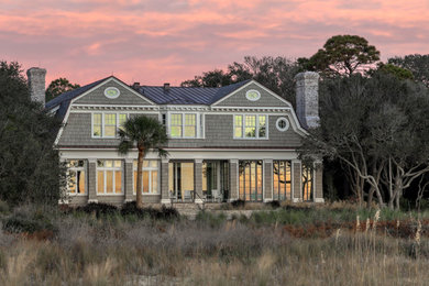 Photo of a coastal house exterior in Charleston.