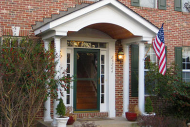 Inspiration for a mid-sized exterior home remodel in DC Metro