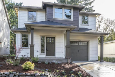 This is an example of a traditional house exterior in Portland.