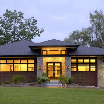 Prairie style home