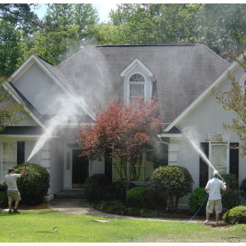 Pressure washing