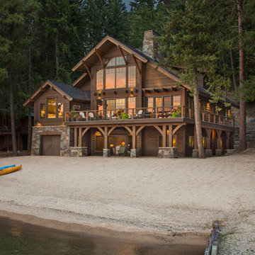 Priest Lake Beach House- Exterior