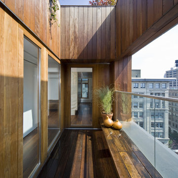 Private exterior terrace