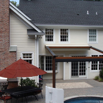 Private Residence, Northern NJ - Retractable Pergola Awning