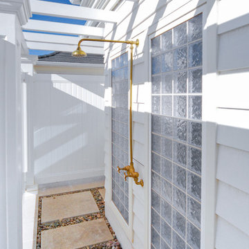 Private Residence outdoor shower