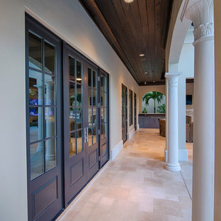 Example of a classic exterior home design in Miami