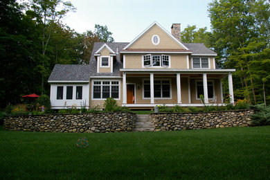 Arts and crafts exterior home photo in Portland Maine
