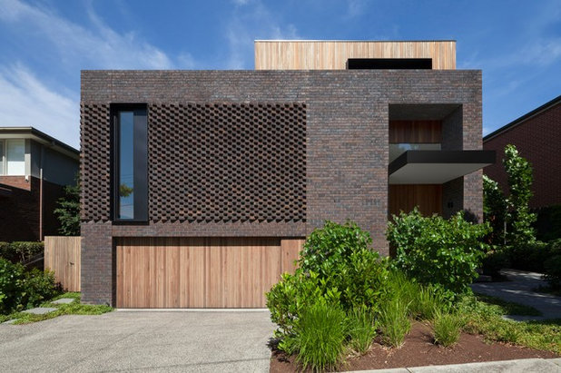 Contemporary Exterior by Brickworks Building Products