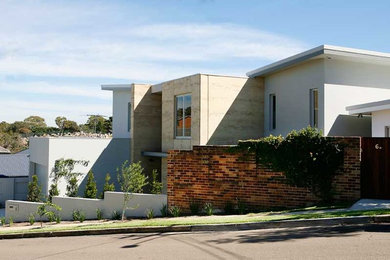 Rammed earth Coogee house