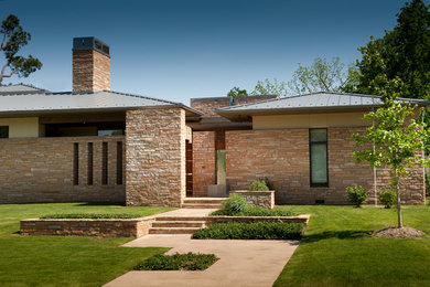 Inspiration for a contemporary exterior home remodel in Other