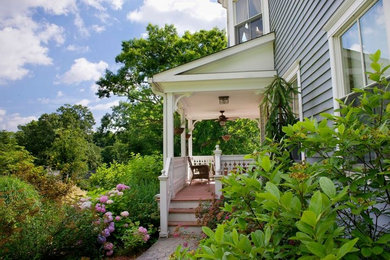 Inspiration for a victorian exterior home remodel in New York