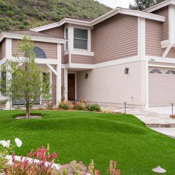 Artificial Turf and Exterior Paint Transformation In Rancho Penasquitos