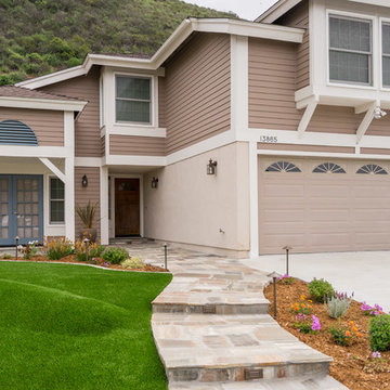 New Paint and Landscaping in Rancho Penasquitos Remodel
