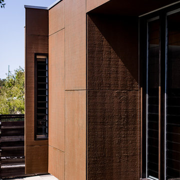 Rear Exterior Details of Cladding