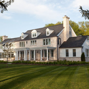Rear Exterior of home as seen from the Golf Course