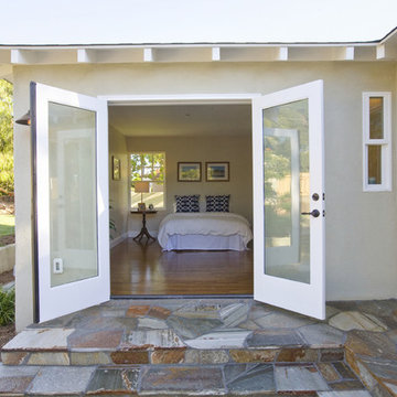 Rear patio