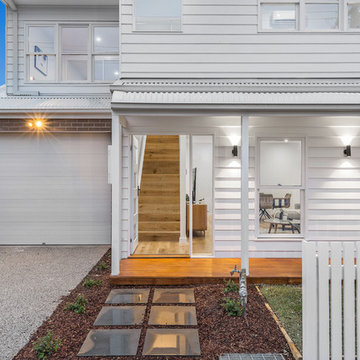 Rear Subdivision Hamptons Inspired Townhouse: Footscray