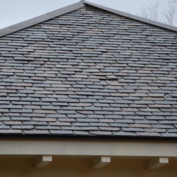 Reclaimed and New Mixed Slate Roof - Atlanta, GA