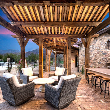Reclaimed Beams Mansion designed by Fratantoni Design!