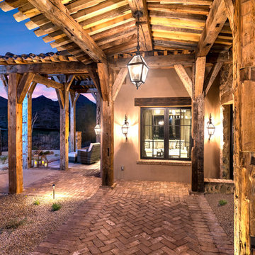 Reclaimed Beams Mansion designed by Fratantoni Design!