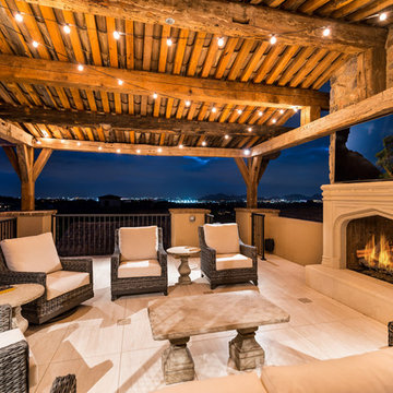 Reclaimed Beams Mansion designed by Fratantoni Design!