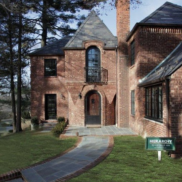 Red Brick Normandy Tudor