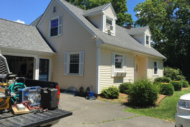 Replacing aluminum siding with Hardie Plank in Hatfield