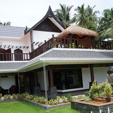 Residence for Mr. Hemraj and Swapna, Mahe
