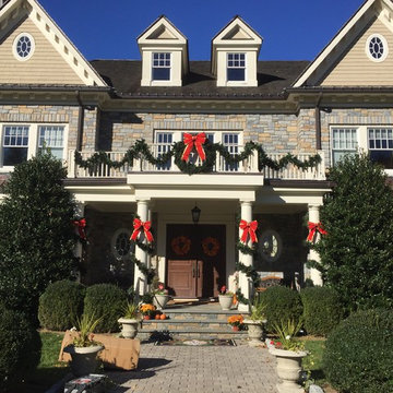 Residential Christmas Lighting Projects