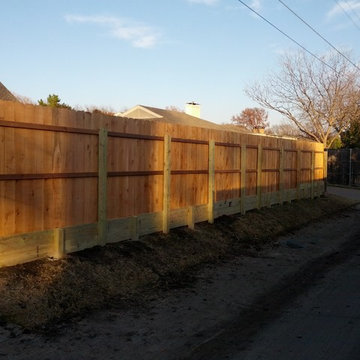 residential fence projects