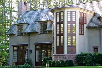 Example of a classic exterior home design in Other