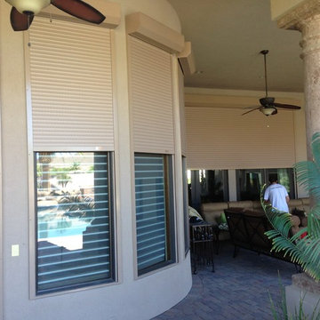 Residential Motorized Rolling Security Shutters