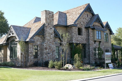 Inspiration for an exterior home remodel in Salt Lake City