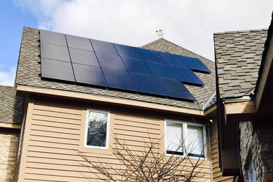 Residential Photovoltaic Panel Installation