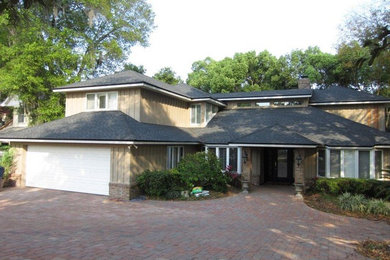 House exterior in Orlando with a hip roof.