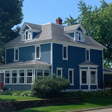 Restored Exterior of 100+ Year Old Home