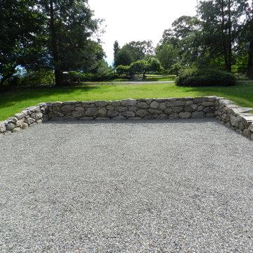Retaining Wall and Driveway