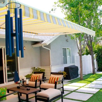 Retractable Awning - Pulley System