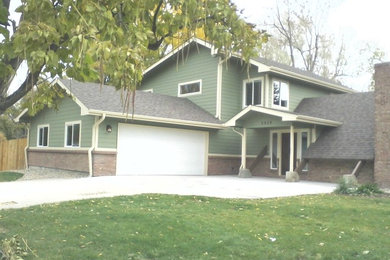 Traditional exterior home idea in Denver