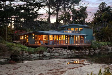Example of a trendy exterior home design in Santa Barbara