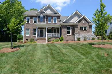 Example of a trendy exterior home design in Charlotte
