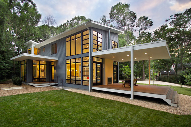 Contemporary Exterior by Moore Architects, PC