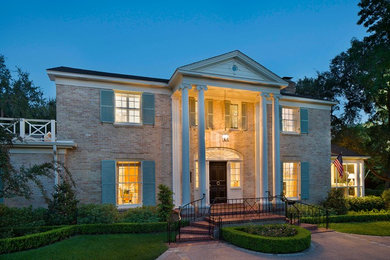Example of a trendy exterior home design in Austin